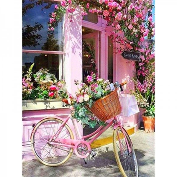 Fahrrad 8 Diamond Painting Diamant Malerei