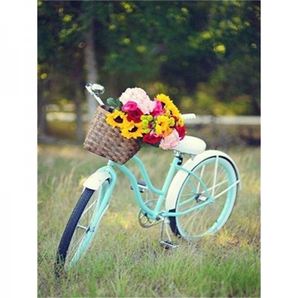 Fahrrad 1 Diamond Painting Diamant Malerei