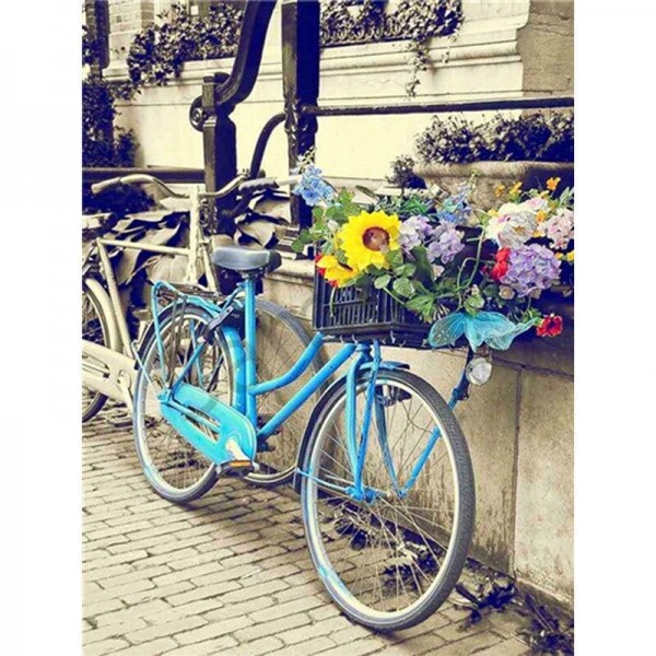Fahrrad 2 Diamond Painting Diamant Malerei
