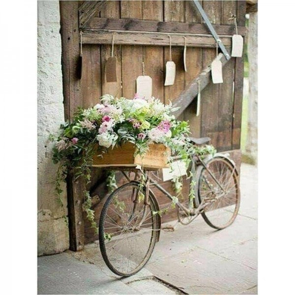 Fahrrad 14 Diamond Painting Diamant Malerei