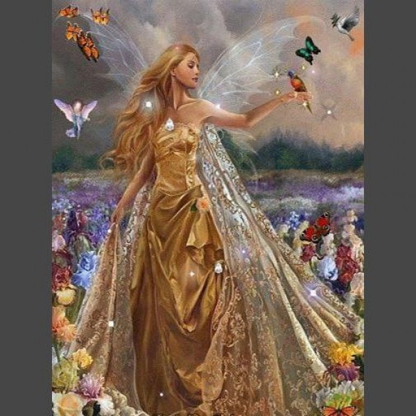 Engel 5 Diamond Painting Diamant Malerei