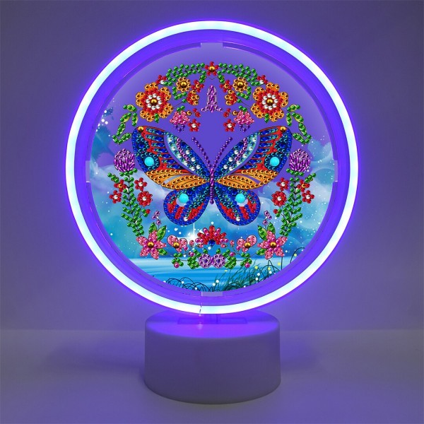 LED Tischleuchte mit Diamond Painting