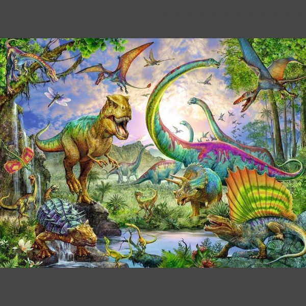 Dinosaurier 12 Diamond Painting Diamant Malerei
