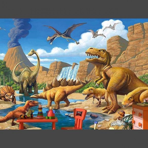 Dinosaurier 20 Diamond Painting Diamant Malerei