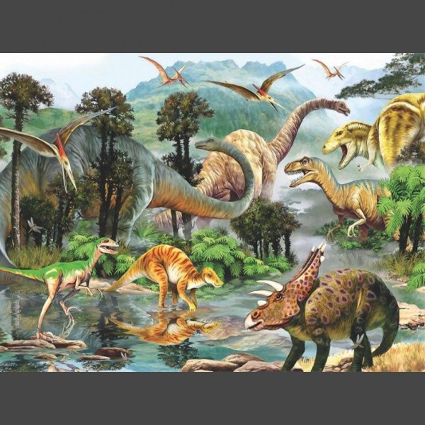 Dinosaurier 9 Diamond Painting Diamant Malerei