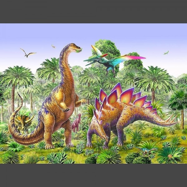 Dinosaurier 14 Diamond Painting Diamant Malerei