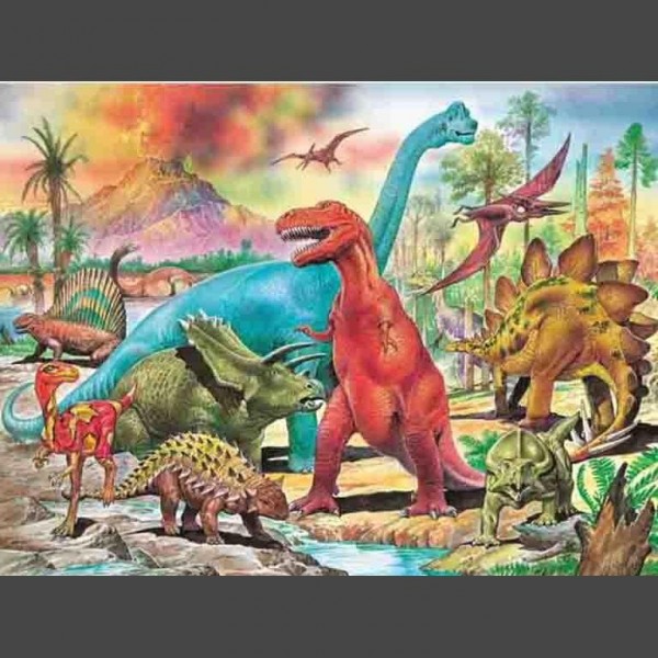 Dinosaurier 17 Diamond Painting Diamant Malerei