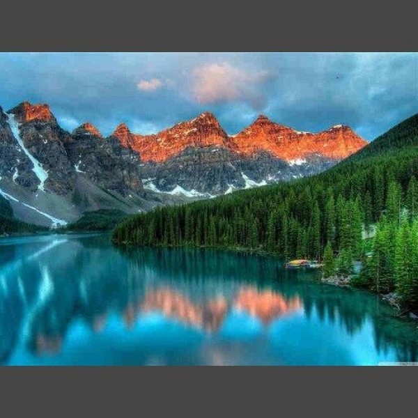 Landschaft 1 Diamond Painting Diamant Malerei