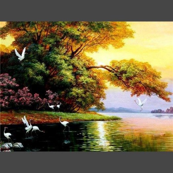 Schöne Landschaft 11 Diamond Painting Diamant Malerei