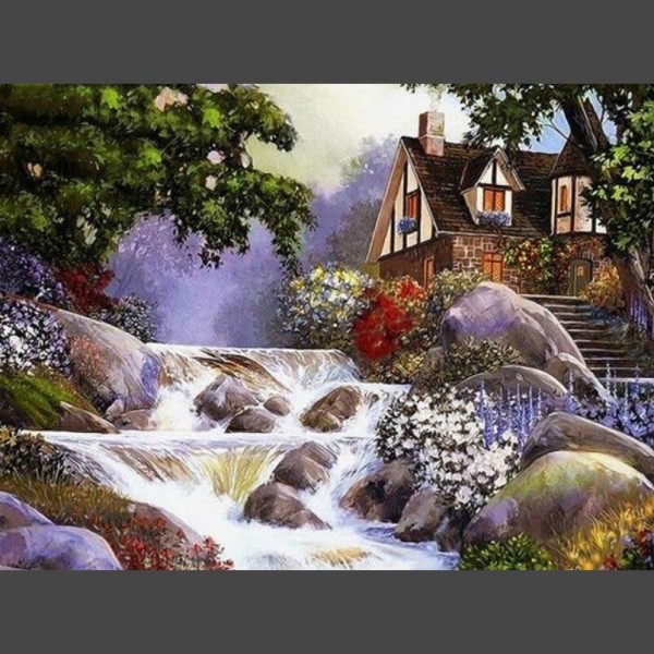 Schöne Landschaft 8 Diamond Painting Diamant Malerei