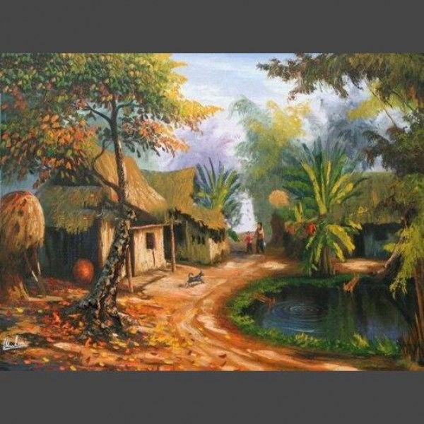 Schöne Landschaft 9 Diamond Painting Diamant Malerei