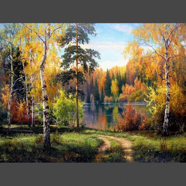 Schöne Landschaft 2 Diamond Painting Diamant Malerei