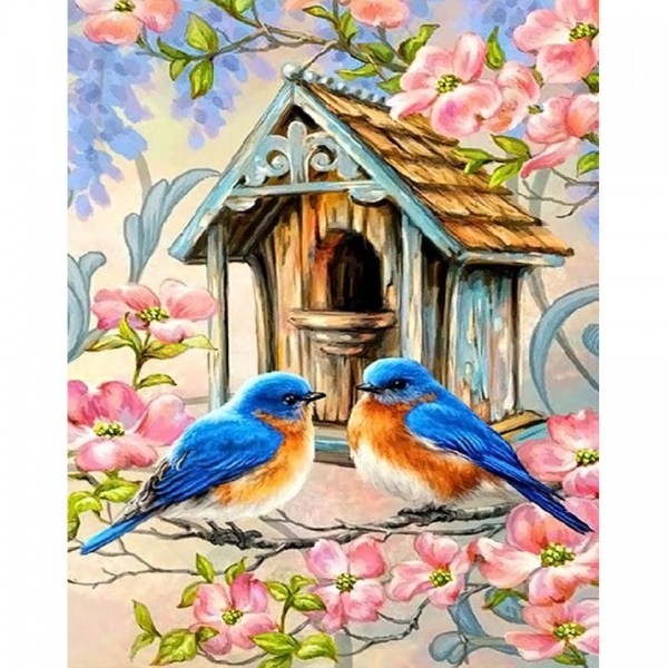 Vogel 5 Diamond Painting Diamant Malerei