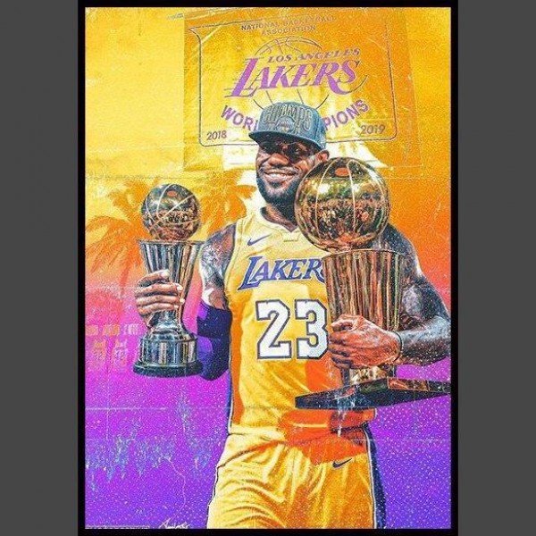 Basketball Sport Lakers Diamond Painting Diamant Malerei