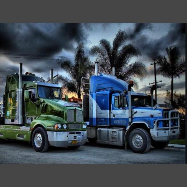 LKW 2 Diamond Painting Diamant Malerei