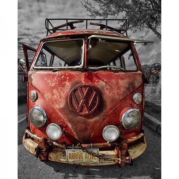 VW Bus Diamond Painting Diamant Malerei