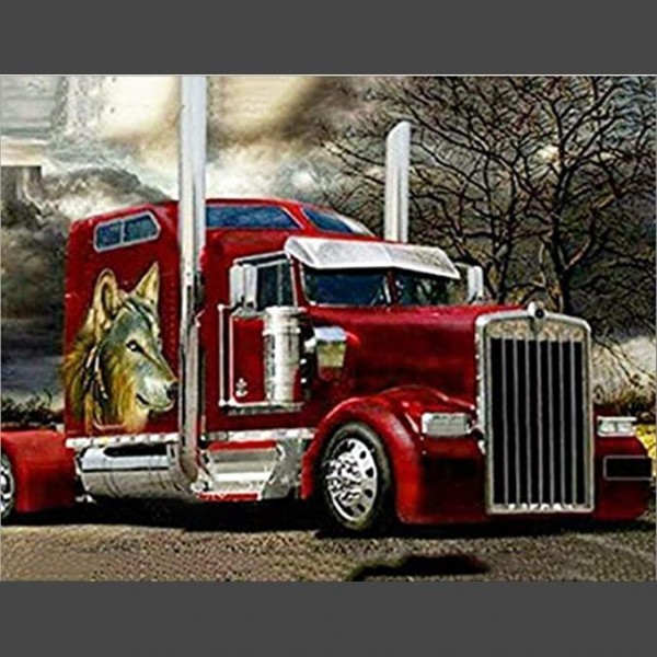 LKW 1 Diamond Painting Diamant Malerei
