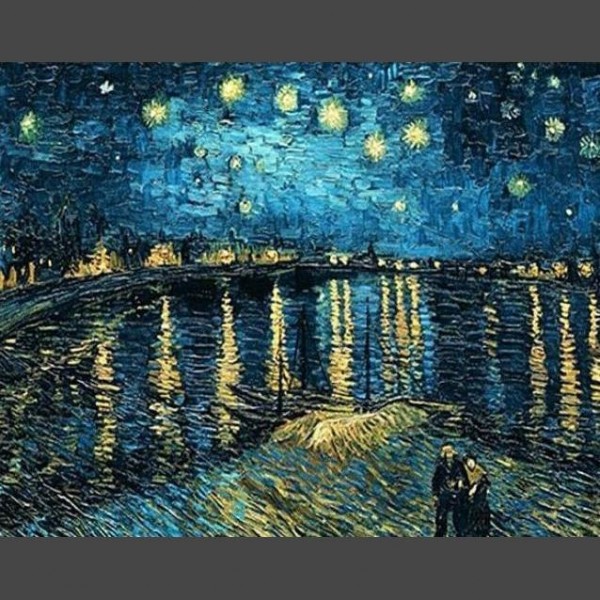 Van Gogh Abstrakt 2 Diamond Painting Diamant Malerei