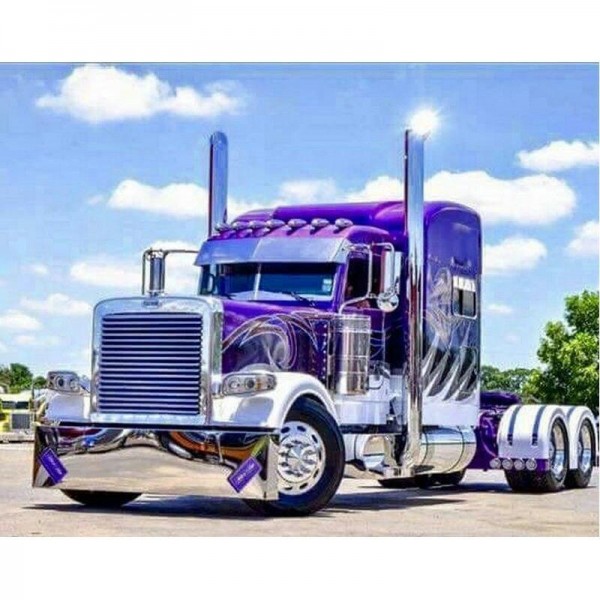 LKW 6 Diamond Painting Diamant Malerei