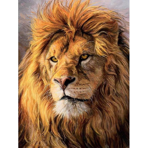 Löwe 01 Diamond Painting Diamant Malerei